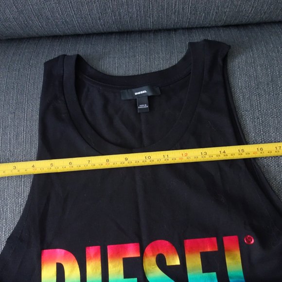 Diesel for Successful Loving Pride Collection Tank Top Size L *Never Worn* - Picture 7 of 10